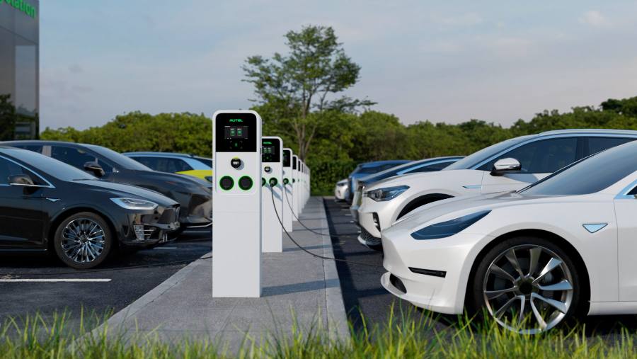 Commercial Level 2 EV charging